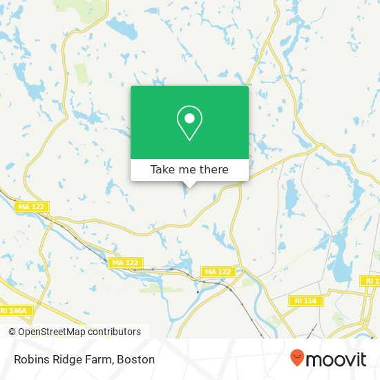 Mapa de Robins Ridge Farm