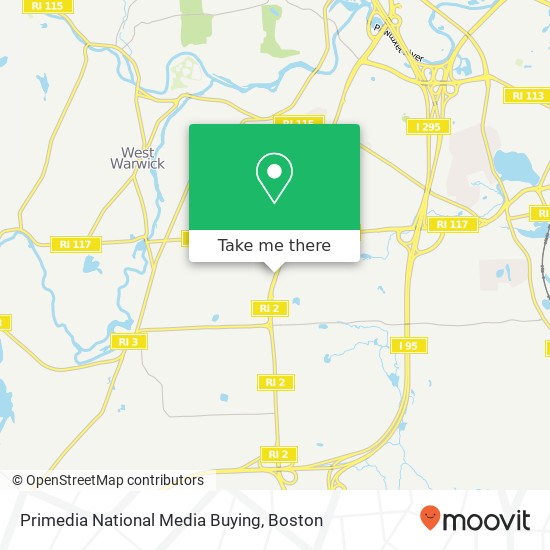 Primedia National Media Buying map