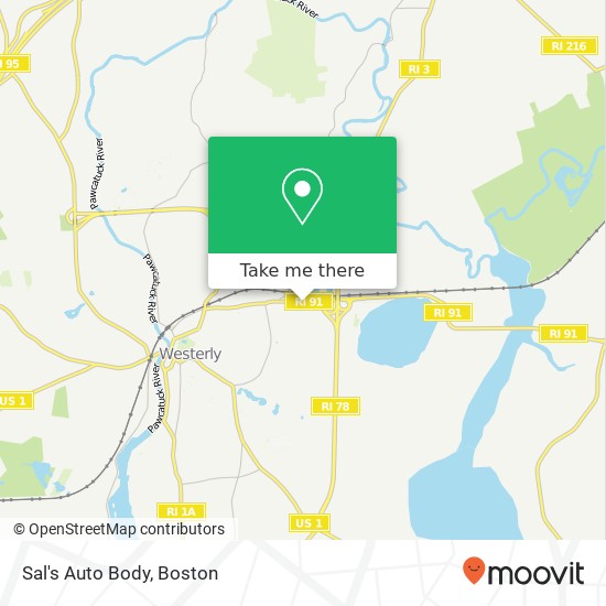 Mapa de Sal's Auto Body