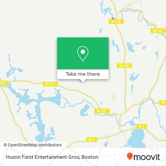 Huzon Furst Entertainment Grou map