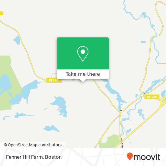 Fenner Hill Farm map