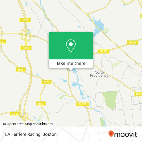 LA Ferriere Racing map