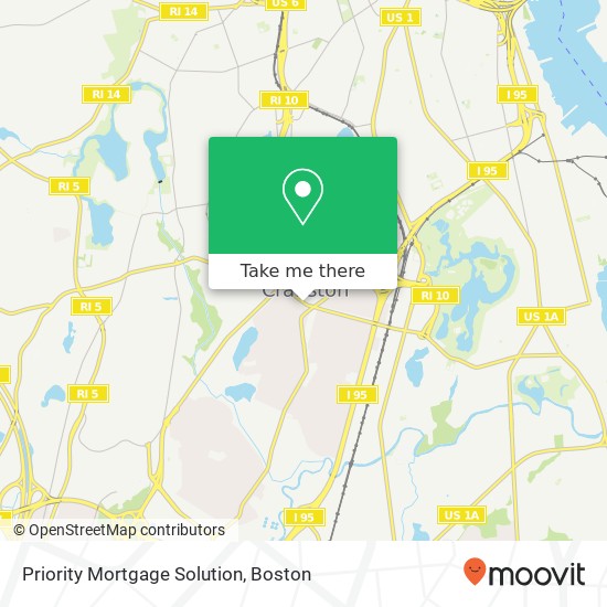 Priority Mortgage Solution map