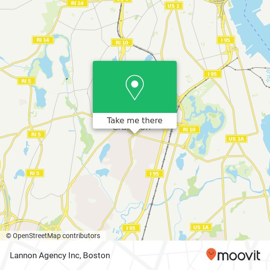 Lannon Agency Inc map