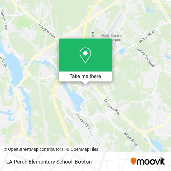 LA Perch Elementary School map
