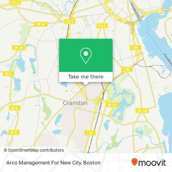 Mapa de Arco Management For New City