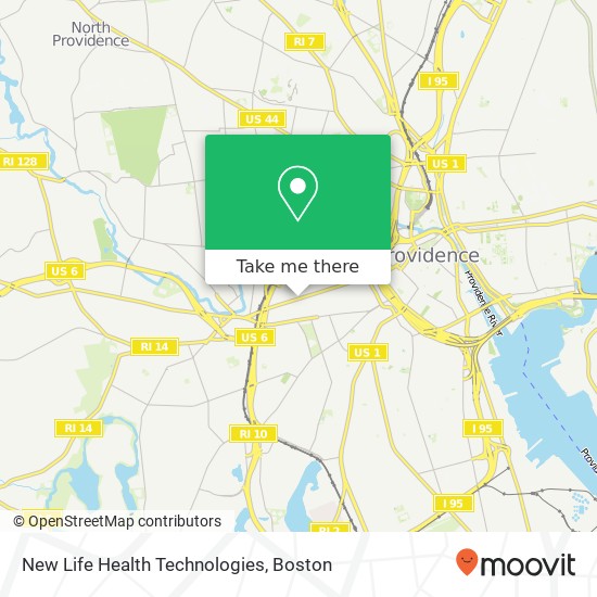 Mapa de New Life Health Technologies