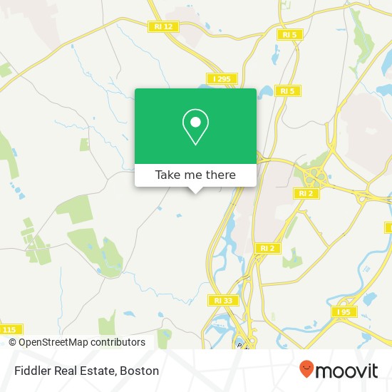 Mapa de Fiddler Real Estate
