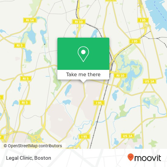 Legal Clinic map