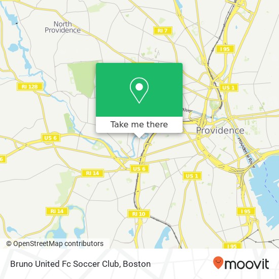 Bruno United Fc Soccer Club map