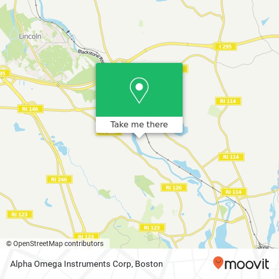 Alpha Omega Instruments Corp map