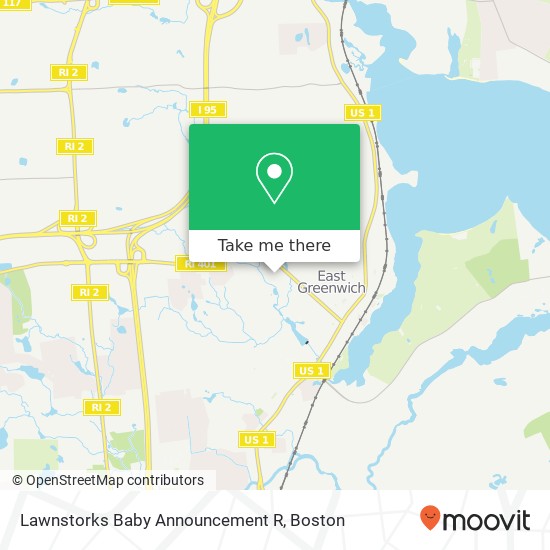 Lawnstorks Baby Announcement R map