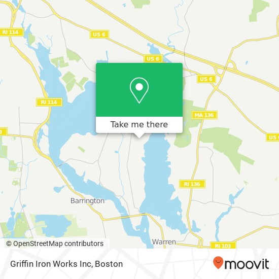 Mapa de Griffin Iron Works Inc