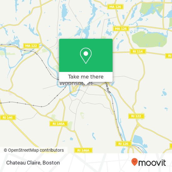Chateau Claire map