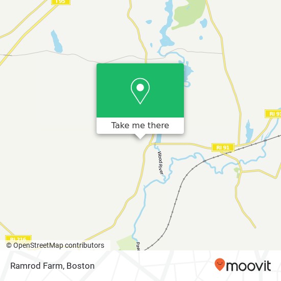 Mapa de Ramrod Farm