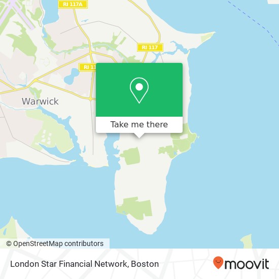 London Star Financial Network map