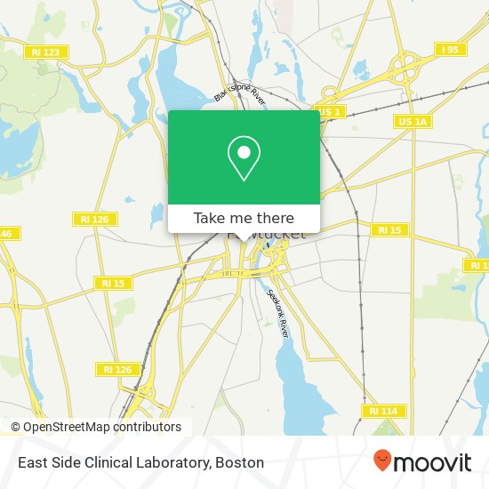 East Side Clinical Laboratory map