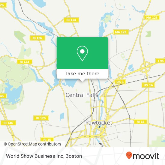 World Show Business Inc map