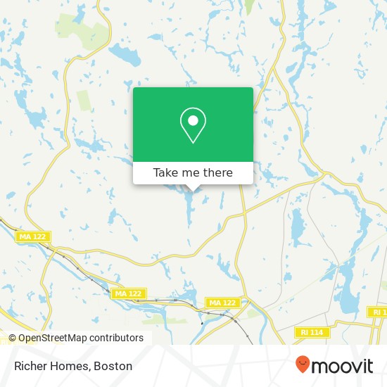 Richer Homes map