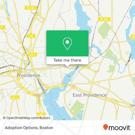 Adoption Options map