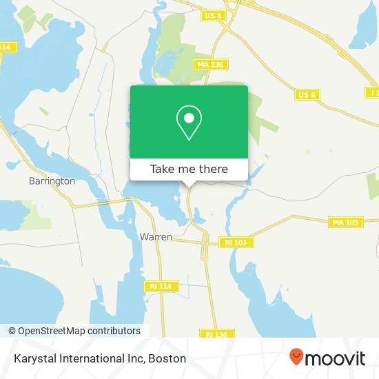 Karystal International Inc map