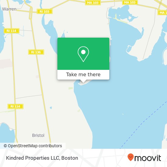 Kindred Properties LLC map