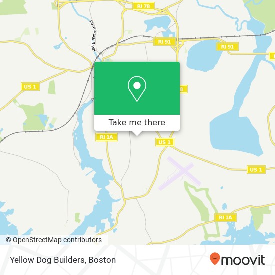 Mapa de Yellow Dog Builders