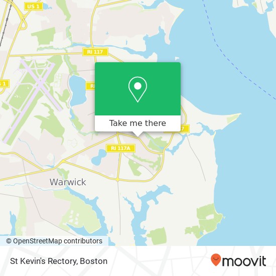 St Kevin's Rectory map