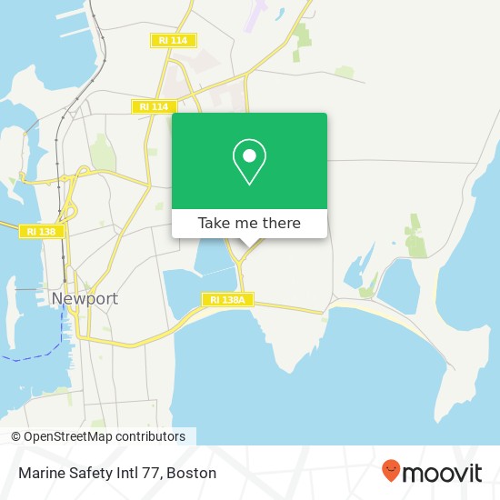 Marine Safety Intl 77 map