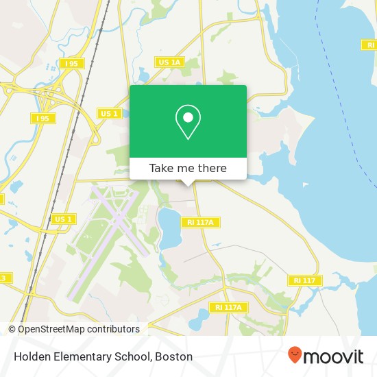 Holden Elementary School map