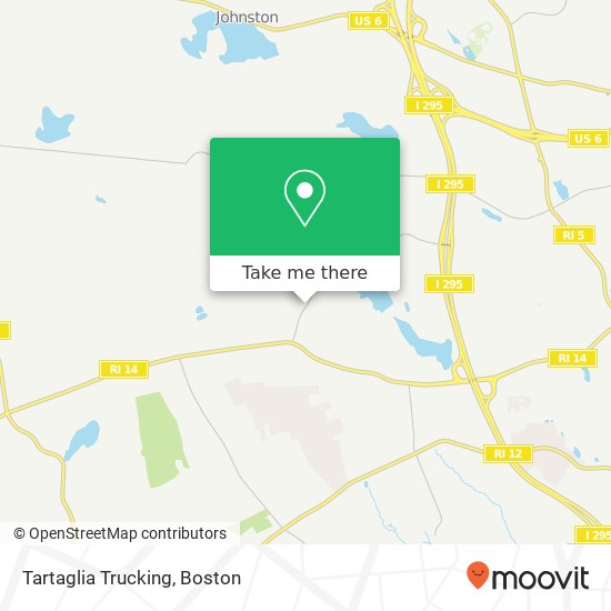 Tartaglia Trucking map