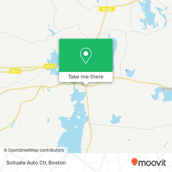 Mapa de Scituate Auto Ctr