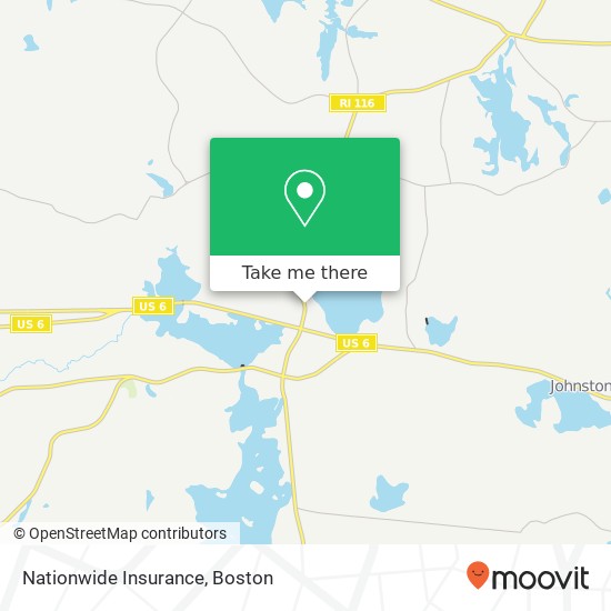 Mapa de Nationwide Insurance