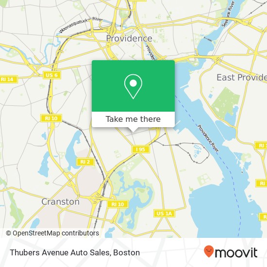 Thubers Avenue Auto Sales map