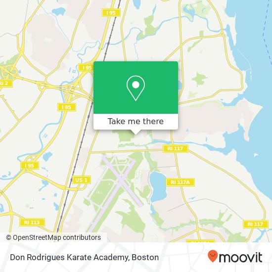 Don Rodrigues Karate Academy map