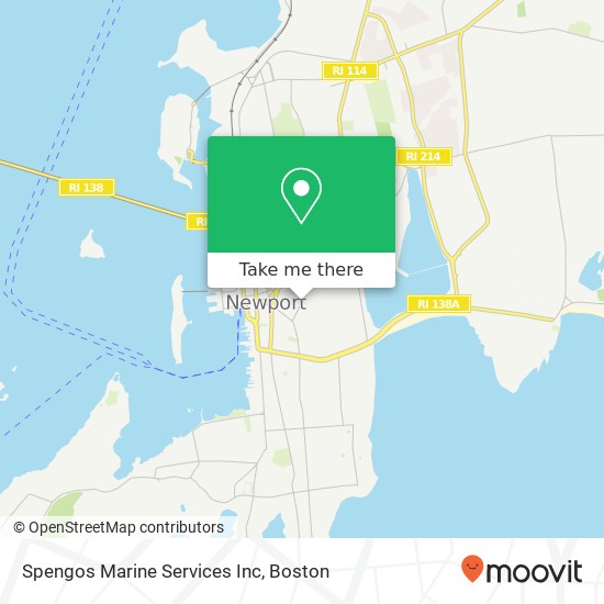 Spengos Marine Services Inc map