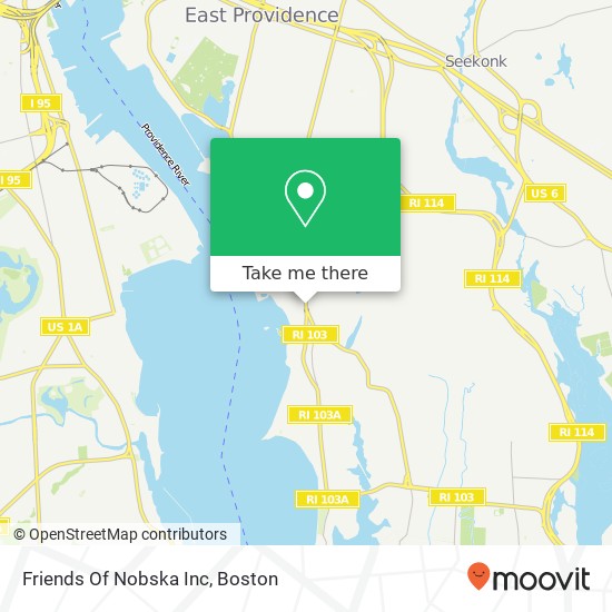 Friends Of Nobska Inc map