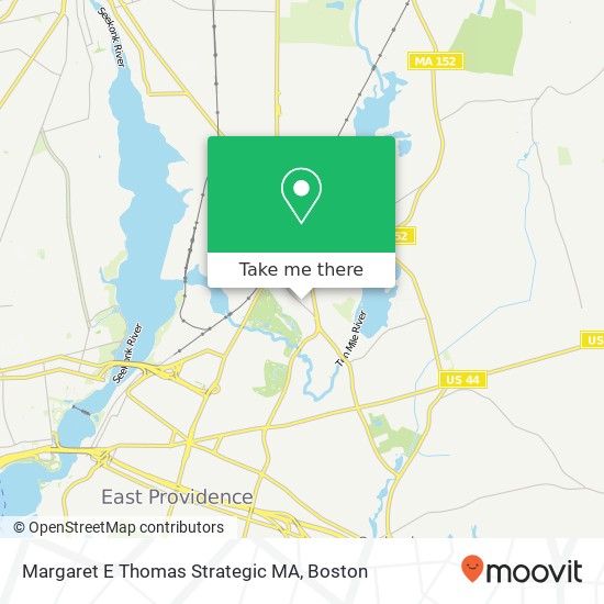 Margaret E Thomas Strategic MA map