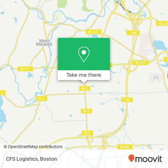 CFS Logistics map