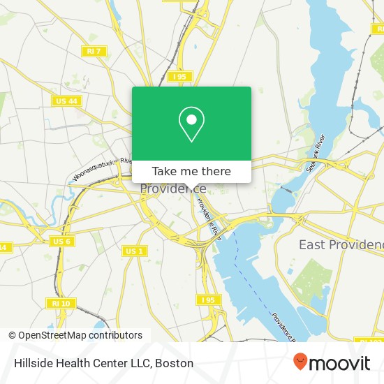 Mapa de Hillside Health Center LLC