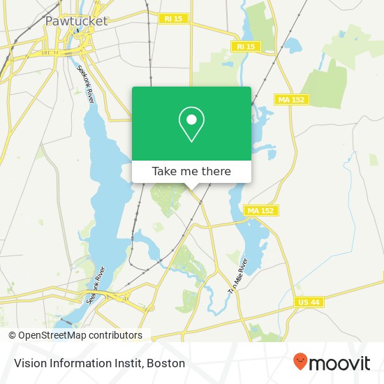 Vision Information Instit map