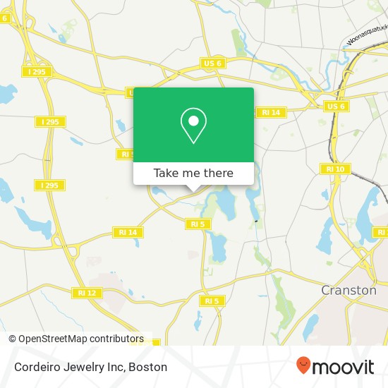 Mapa de Cordeiro Jewelry Inc