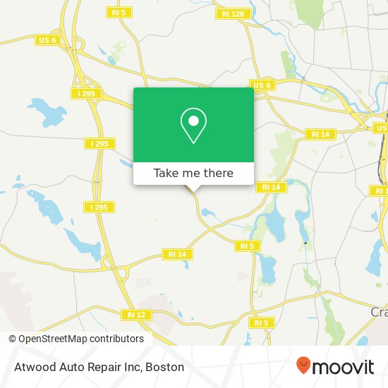 Atwood Auto Repair Inc map