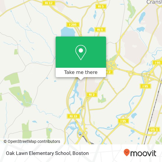 Oak Lawn Elementary School map