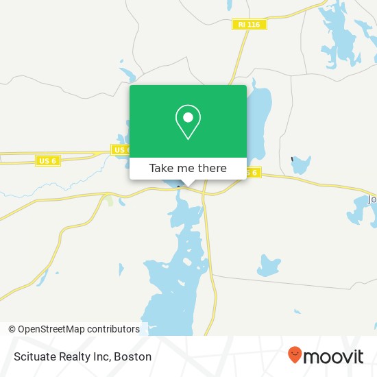 Mapa de Scituate Realty Inc