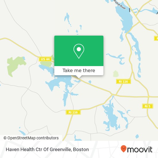 Mapa de Haven Health Ctr Of Greenville