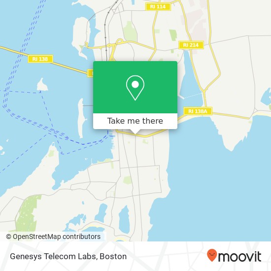 Genesys Telecom Labs map