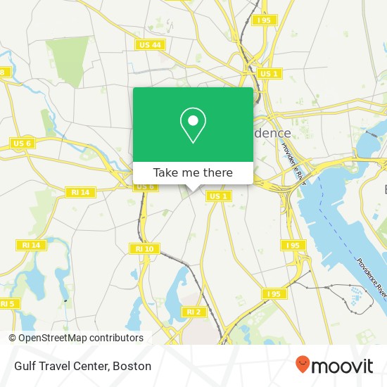 Gulf Travel Center map