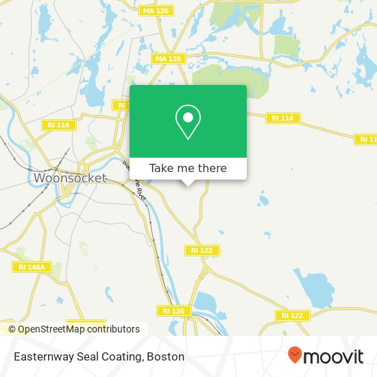 Easternway Seal Coating map