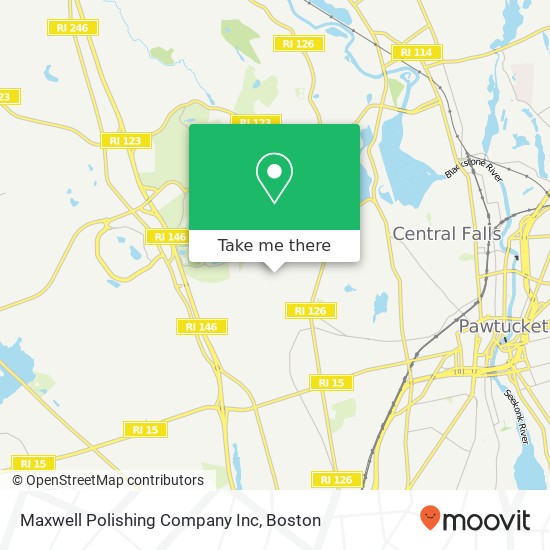 Maxwell Polishing Company Inc map